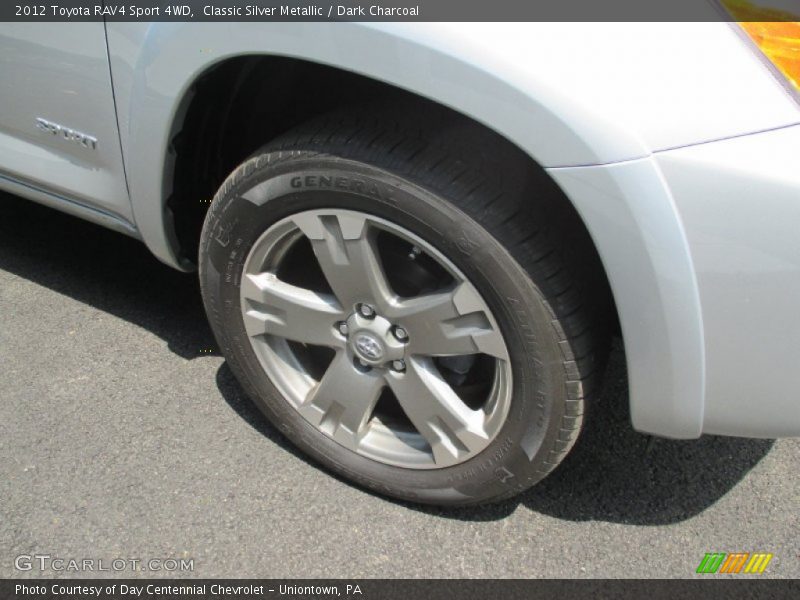 Classic Silver Metallic / Dark Charcoal 2012 Toyota RAV4 Sport 4WD