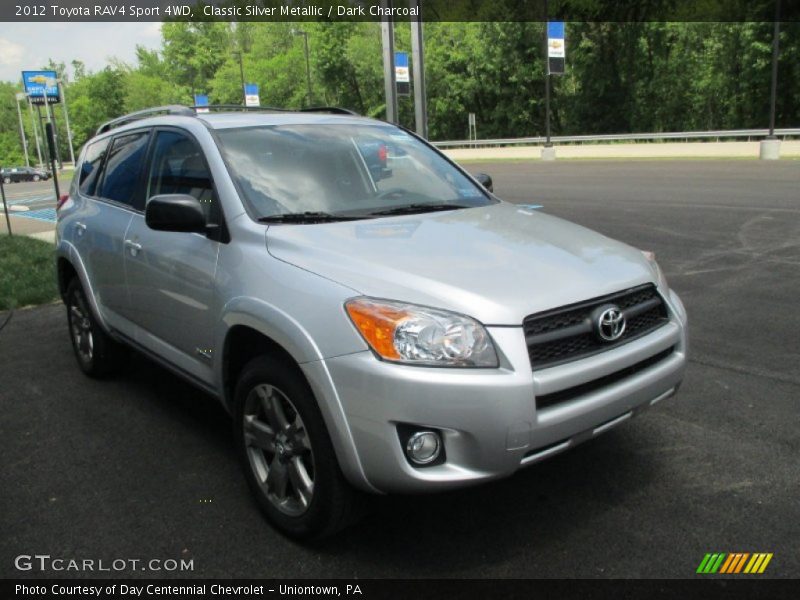 Classic Silver Metallic / Dark Charcoal 2012 Toyota RAV4 Sport 4WD