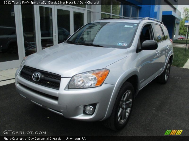 Classic Silver Metallic / Dark Charcoal 2012 Toyota RAV4 Sport 4WD