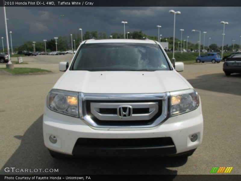 Taffeta White / Gray 2010 Honda Pilot EX-L 4WD