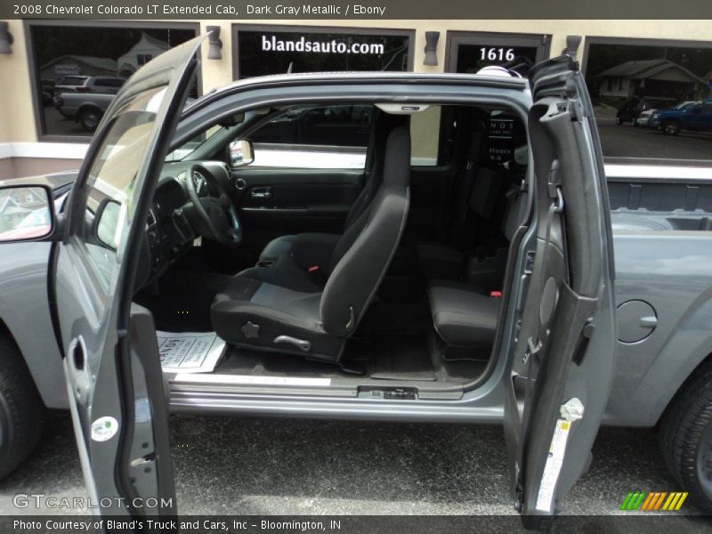 Dark Gray Metallic / Ebony 2008 Chevrolet Colorado LT Extended Cab