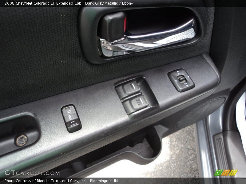 Dark Gray Metallic / Ebony 2008 Chevrolet Colorado LT Extended Cab