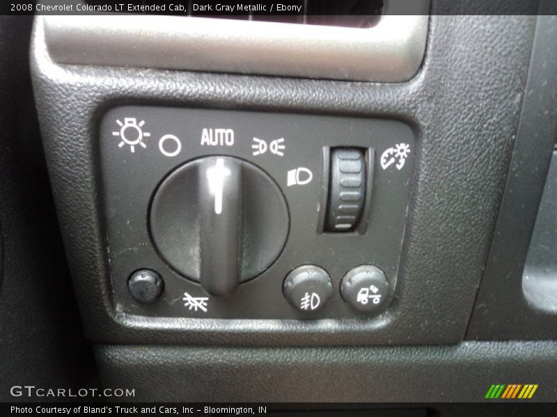 Dark Gray Metallic / Ebony 2008 Chevrolet Colorado LT Extended Cab