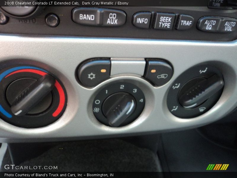 Dark Gray Metallic / Ebony 2008 Chevrolet Colorado LT Extended Cab
