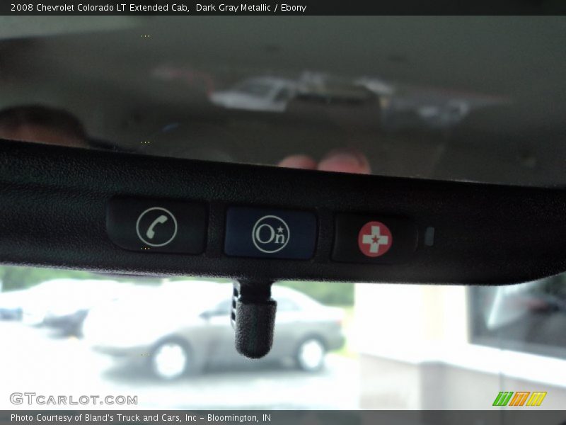 Dark Gray Metallic / Ebony 2008 Chevrolet Colorado LT Extended Cab