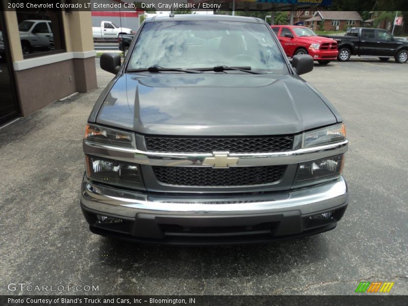 Dark Gray Metallic / Ebony 2008 Chevrolet Colorado LT Extended Cab