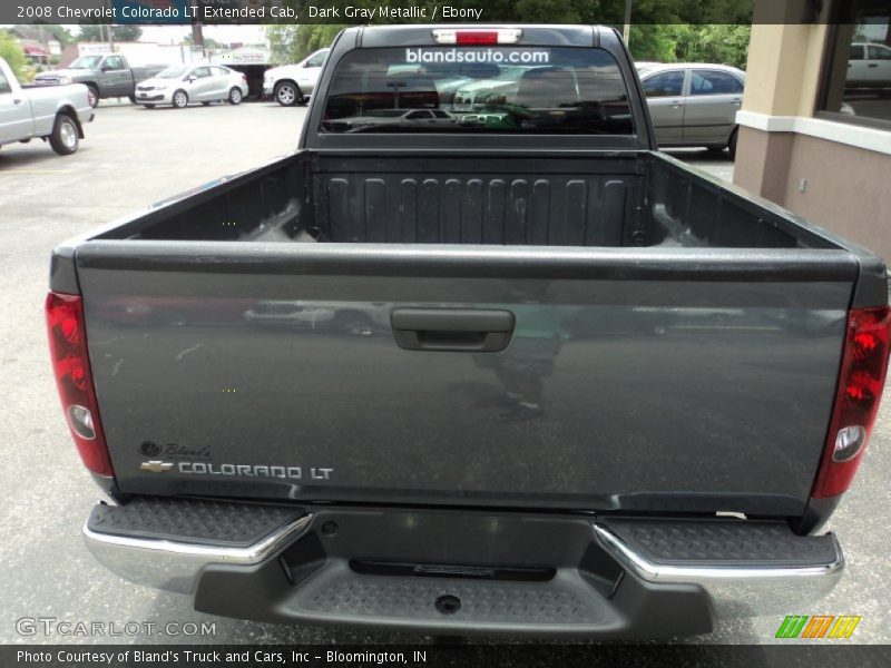 Dark Gray Metallic / Ebony 2008 Chevrolet Colorado LT Extended Cab