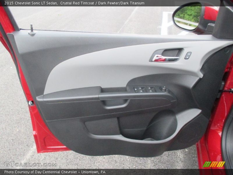 Crystal Red Tintcoat / Dark Pewter/Dark Titanium 2015 Chevrolet Sonic LT Sedan