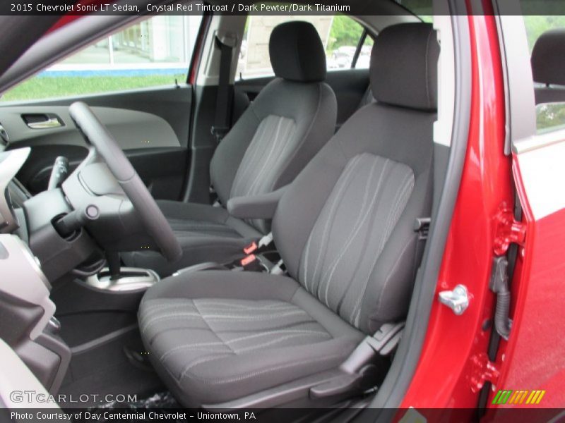 Crystal Red Tintcoat / Dark Pewter/Dark Titanium 2015 Chevrolet Sonic LT Sedan