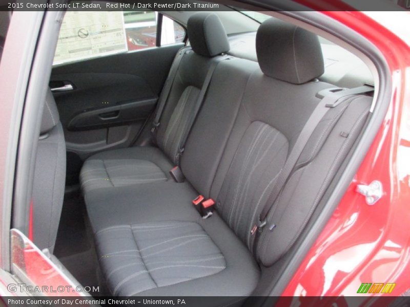 Red Hot / Dark Pewter/Dark Titanium 2015 Chevrolet Sonic LT Sedan