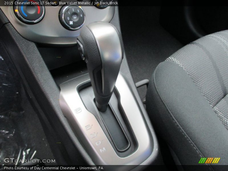 Blue Velvet Metallic / Jet Black/Brick 2015 Chevrolet Sonic LT Sedan