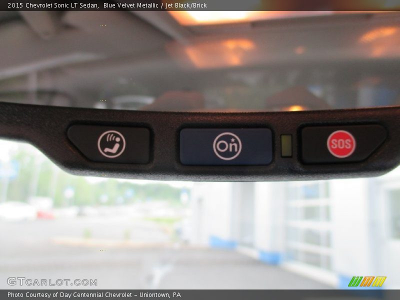 Blue Velvet Metallic / Jet Black/Brick 2015 Chevrolet Sonic LT Sedan
