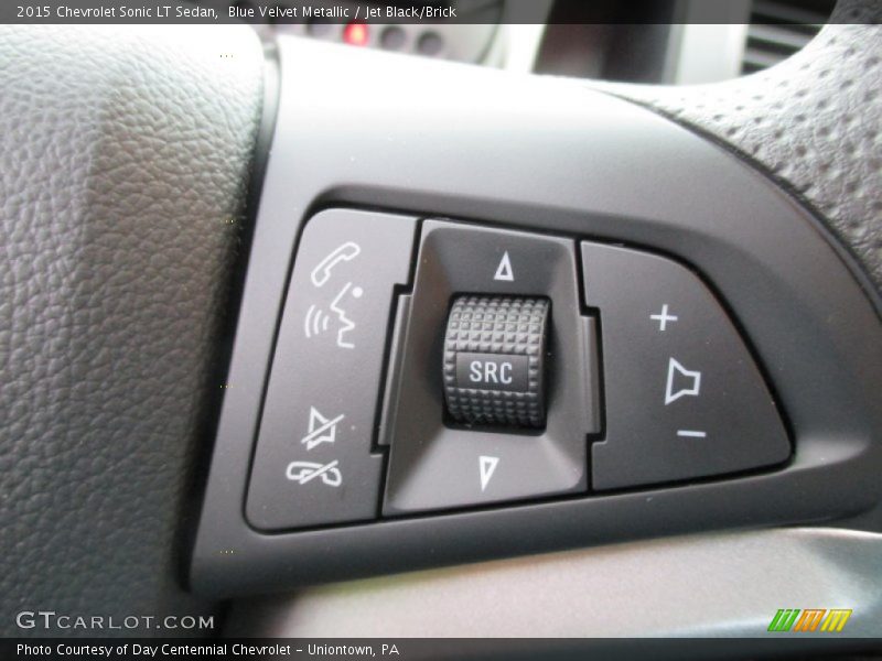 Blue Velvet Metallic / Jet Black/Brick 2015 Chevrolet Sonic LT Sedan