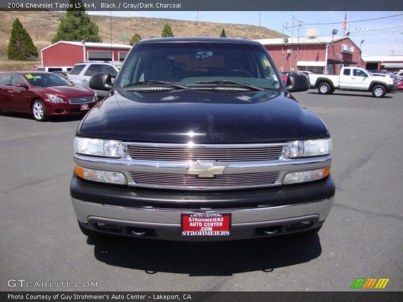 Black / Gray/Dark Charcoal 2004 Chevrolet Tahoe LS 4x4