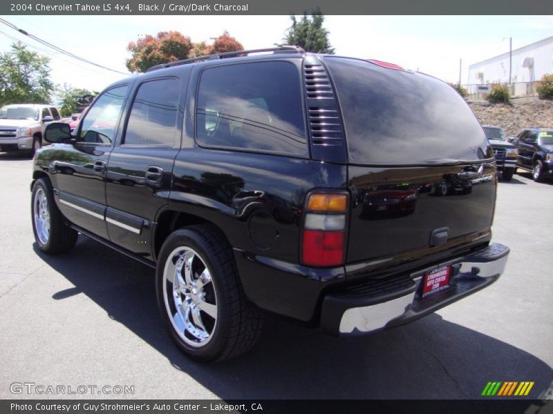 Black / Gray/Dark Charcoal 2004 Chevrolet Tahoe LS 4x4