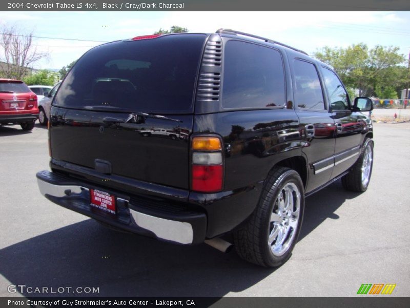 Black / Gray/Dark Charcoal 2004 Chevrolet Tahoe LS 4x4