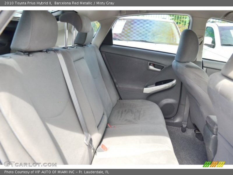 Barcelona Red Metallic / Misty Gray 2010 Toyota Prius Hybrid II