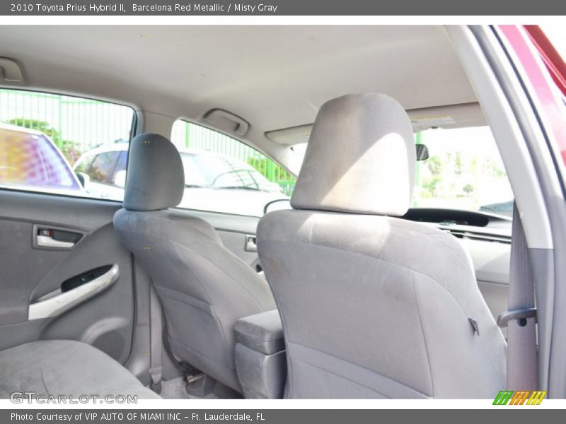 Barcelona Red Metallic / Misty Gray 2010 Toyota Prius Hybrid II