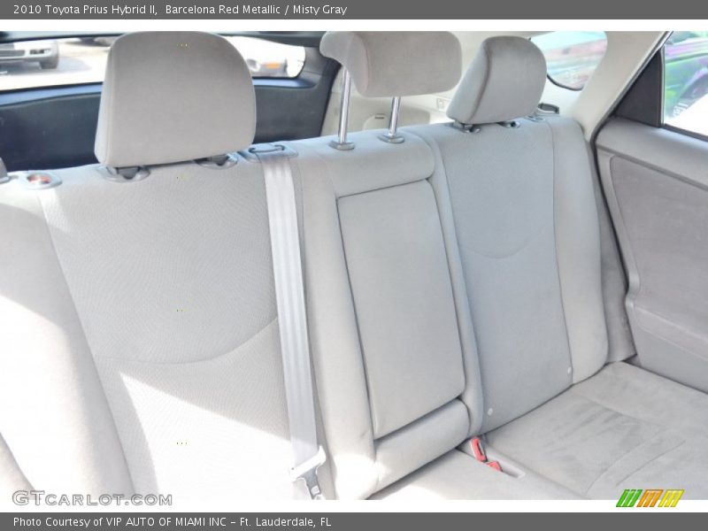 Barcelona Red Metallic / Misty Gray 2010 Toyota Prius Hybrid II