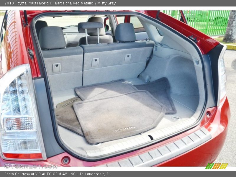 Barcelona Red Metallic / Misty Gray 2010 Toyota Prius Hybrid II