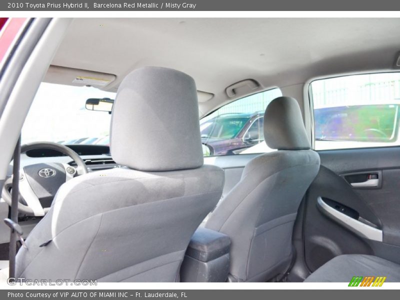 Barcelona Red Metallic / Misty Gray 2010 Toyota Prius Hybrid II