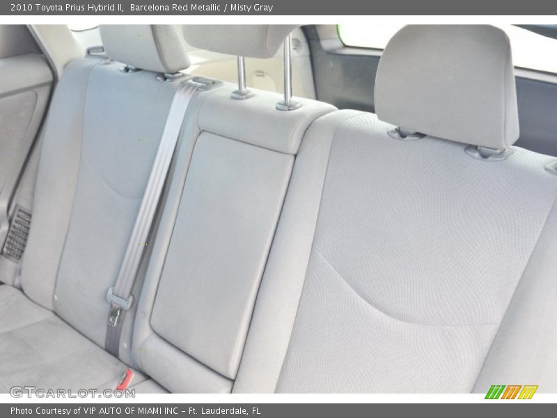 Barcelona Red Metallic / Misty Gray 2010 Toyota Prius Hybrid II