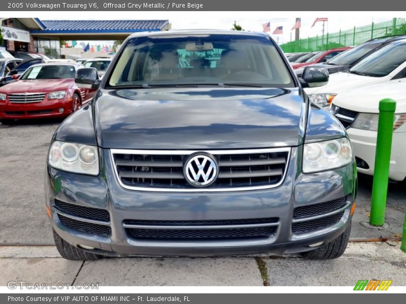 Offroad Grey Metallic / Pure Beige 2005 Volkswagen Touareg V6