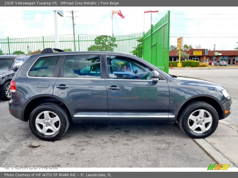 Offroad Grey Metallic / Pure Beige 2005 Volkswagen Touareg V6