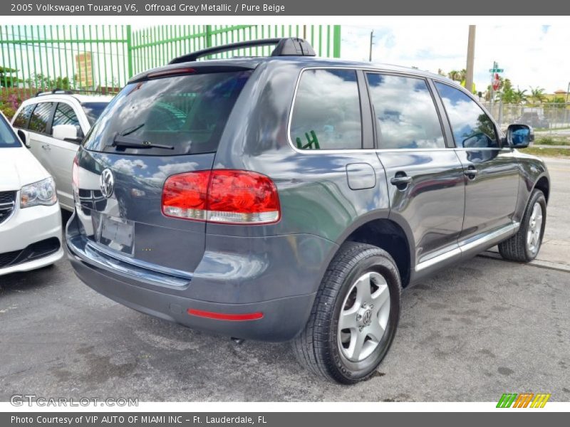 Offroad Grey Metallic / Pure Beige 2005 Volkswagen Touareg V6