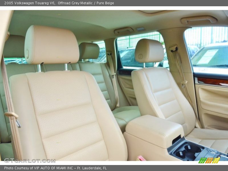 Offroad Grey Metallic / Pure Beige 2005 Volkswagen Touareg V6