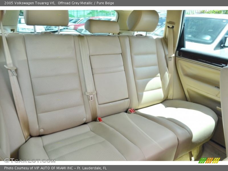 Offroad Grey Metallic / Pure Beige 2005 Volkswagen Touareg V6