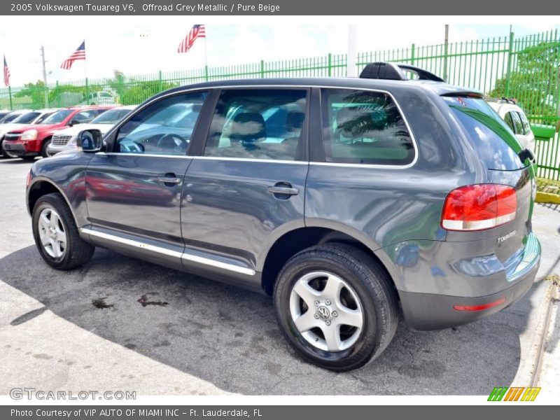 Offroad Grey Metallic / Pure Beige 2005 Volkswagen Touareg V6