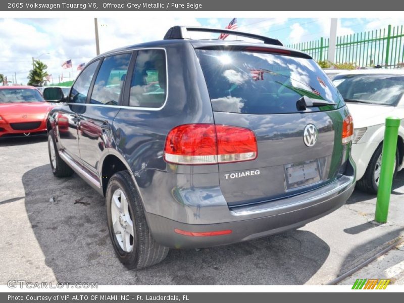 Offroad Grey Metallic / Pure Beige 2005 Volkswagen Touareg V6