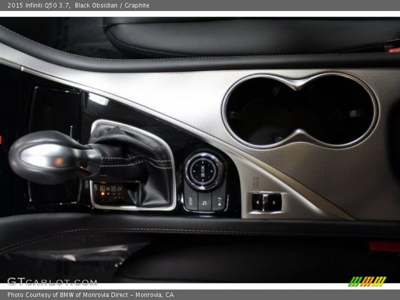 Black Obsidian / Graphite 2015 Infiniti Q50 3.7