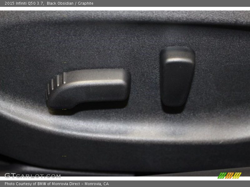 Black Obsidian / Graphite 2015 Infiniti Q50 3.7