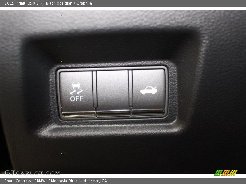 Black Obsidian / Graphite 2015 Infiniti Q50 3.7