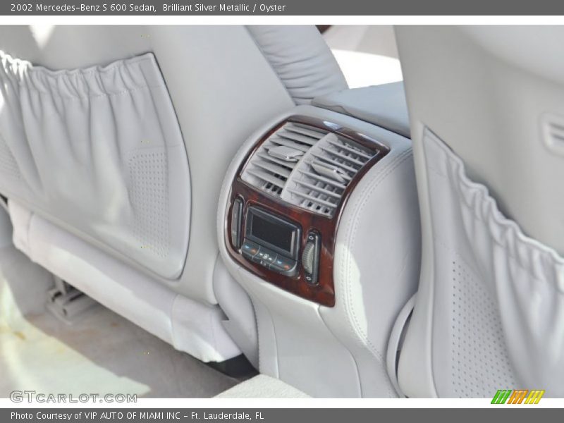 Brilliant Silver Metallic / Oyster 2002 Mercedes-Benz S 600 Sedan
