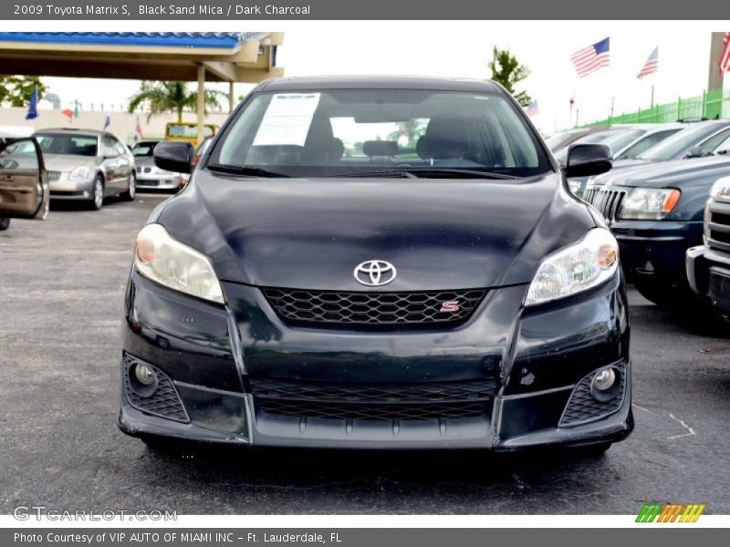 Black Sand Mica / Dark Charcoal 2009 Toyota Matrix S