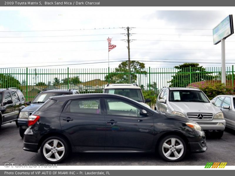 Black Sand Mica / Dark Charcoal 2009 Toyota Matrix S