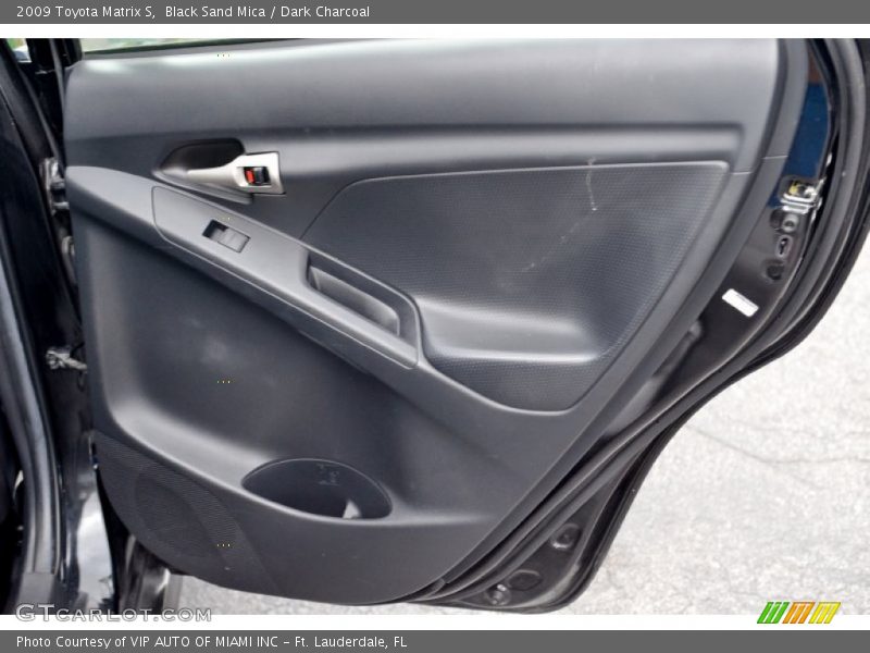 Black Sand Mica / Dark Charcoal 2009 Toyota Matrix S