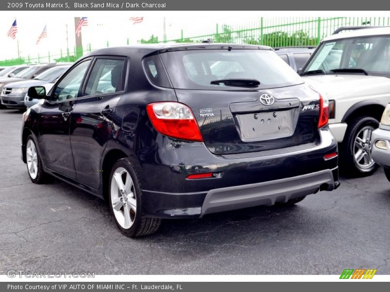 Black Sand Mica / Dark Charcoal 2009 Toyota Matrix S