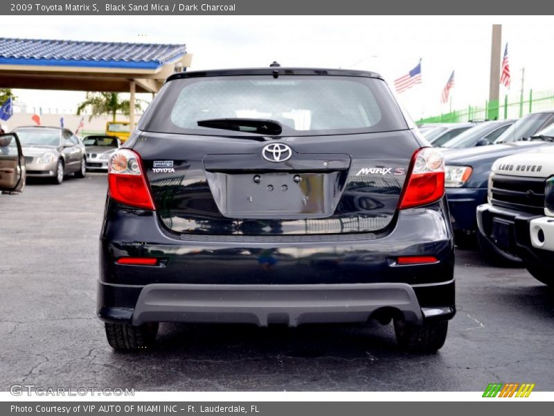 Black Sand Mica / Dark Charcoal 2009 Toyota Matrix S