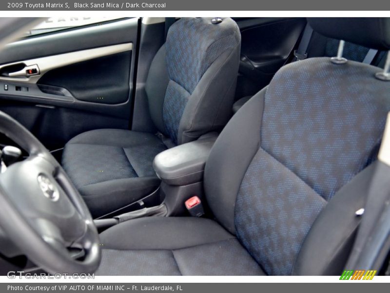 Black Sand Mica / Dark Charcoal 2009 Toyota Matrix S