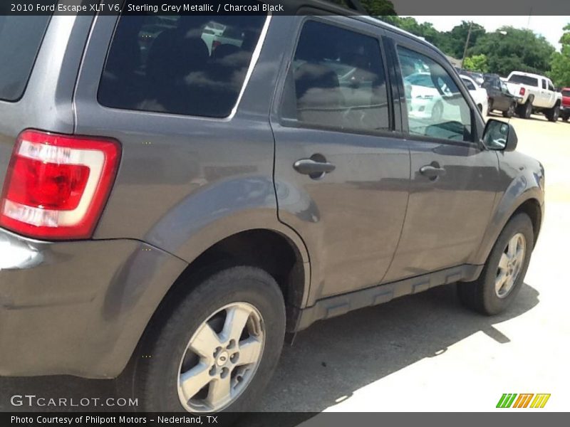 Sterling Grey Metallic / Charcoal Black 2010 Ford Escape XLT V6