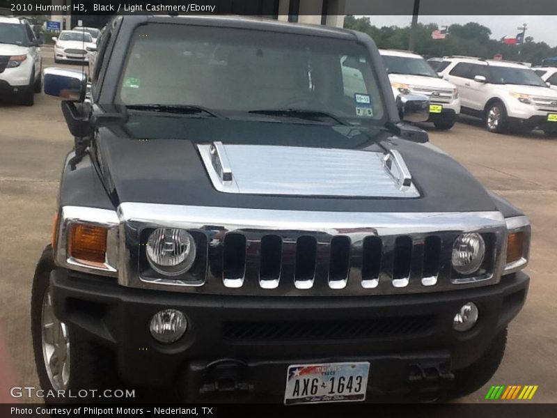 Black / Light Cashmere/Ebony 2010 Hummer H3