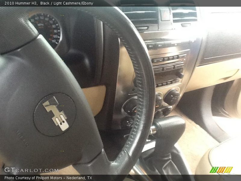 Black / Light Cashmere/Ebony 2010 Hummer H3