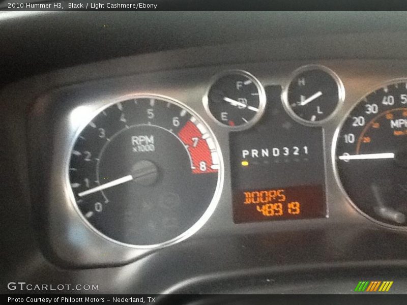 Black / Light Cashmere/Ebony 2010 Hummer H3