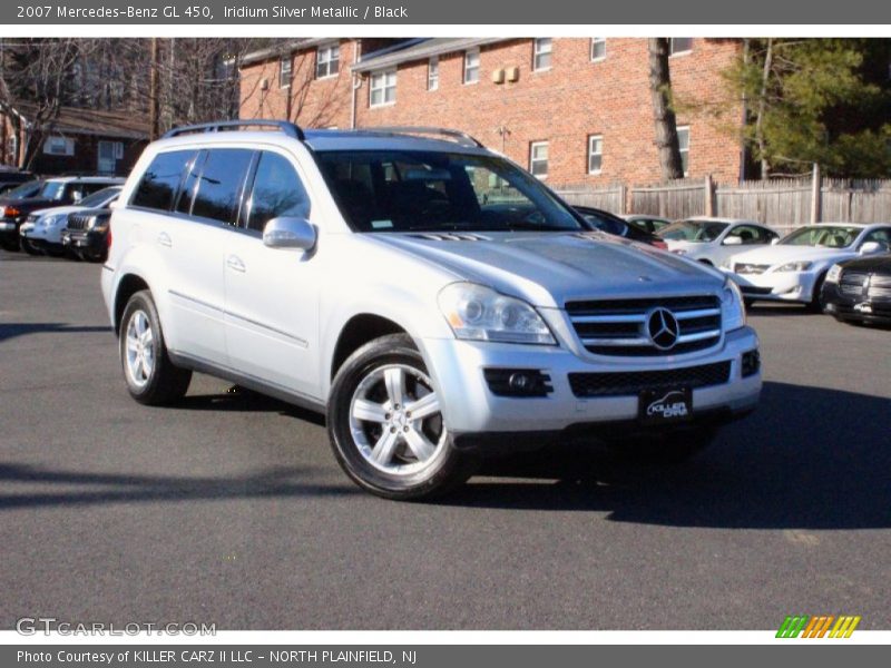 Iridium Silver Metallic / Black 2007 Mercedes-Benz GL 450