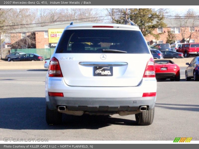 Iridium Silver Metallic / Black 2007 Mercedes-Benz GL 450