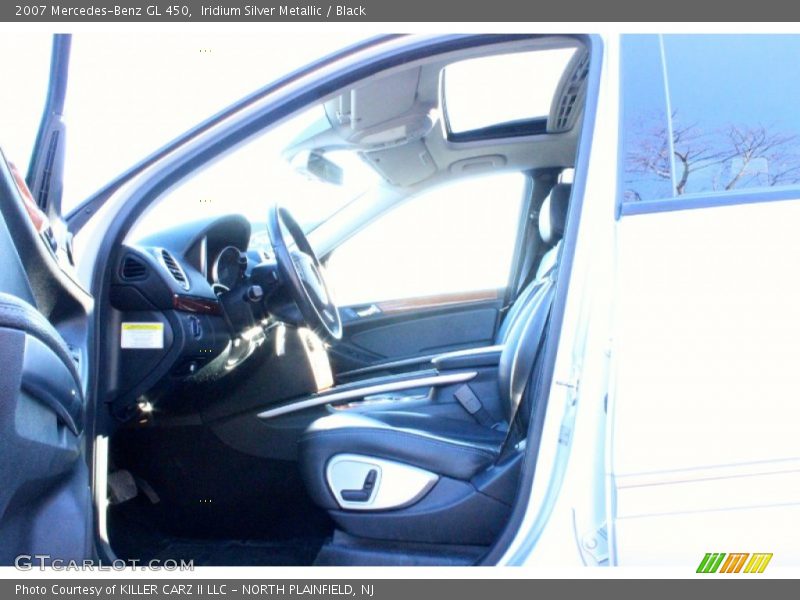 Iridium Silver Metallic / Black 2007 Mercedes-Benz GL 450